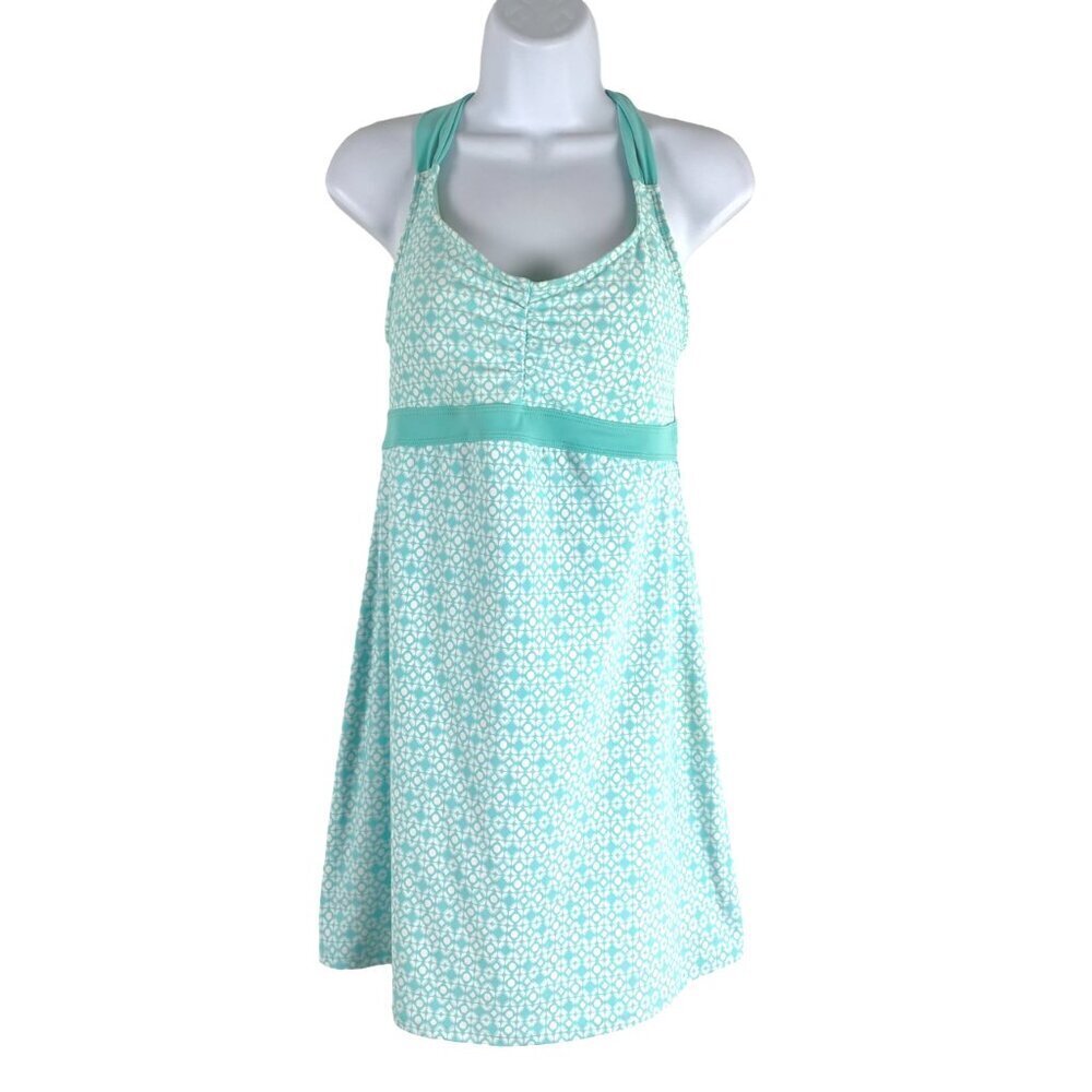 Title nine Mint Halter Empire Dress